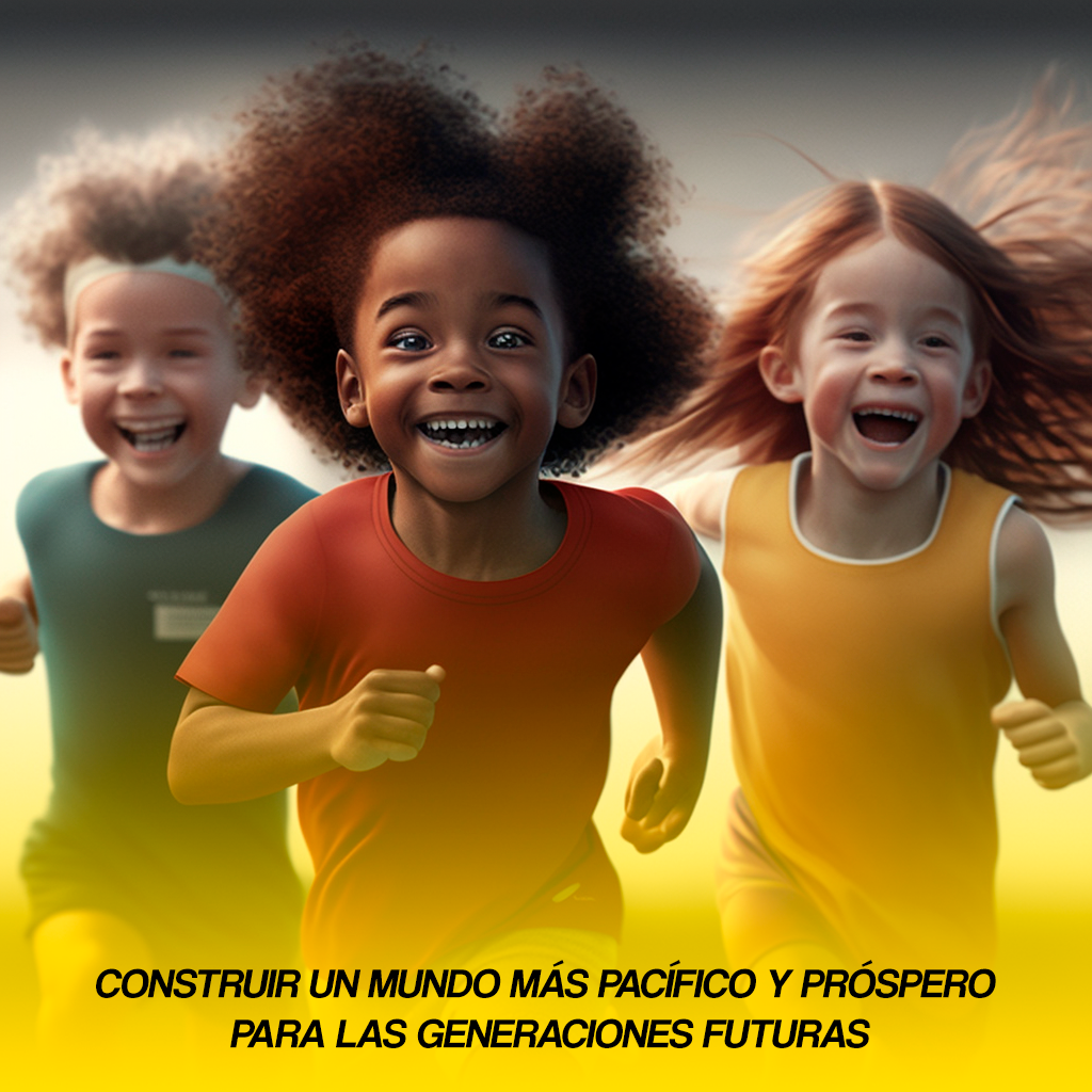 niños felices